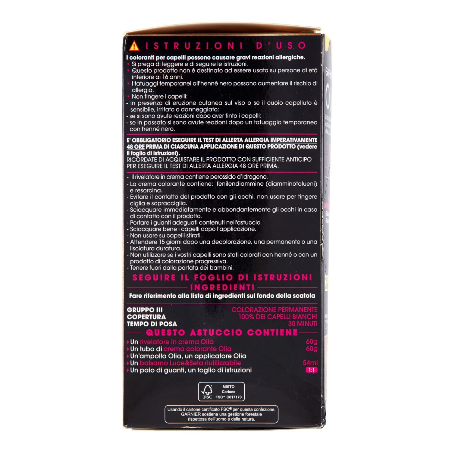 image:imageGarnier Olia Dauerhafte Haarfarbe ohne Ammoniak Mit pflegenden und natrlichen len Vollstndige Grauhaarabdeckung Permanente Coloration Nr 911 Khles Silber 1 Stck80 Hellblond