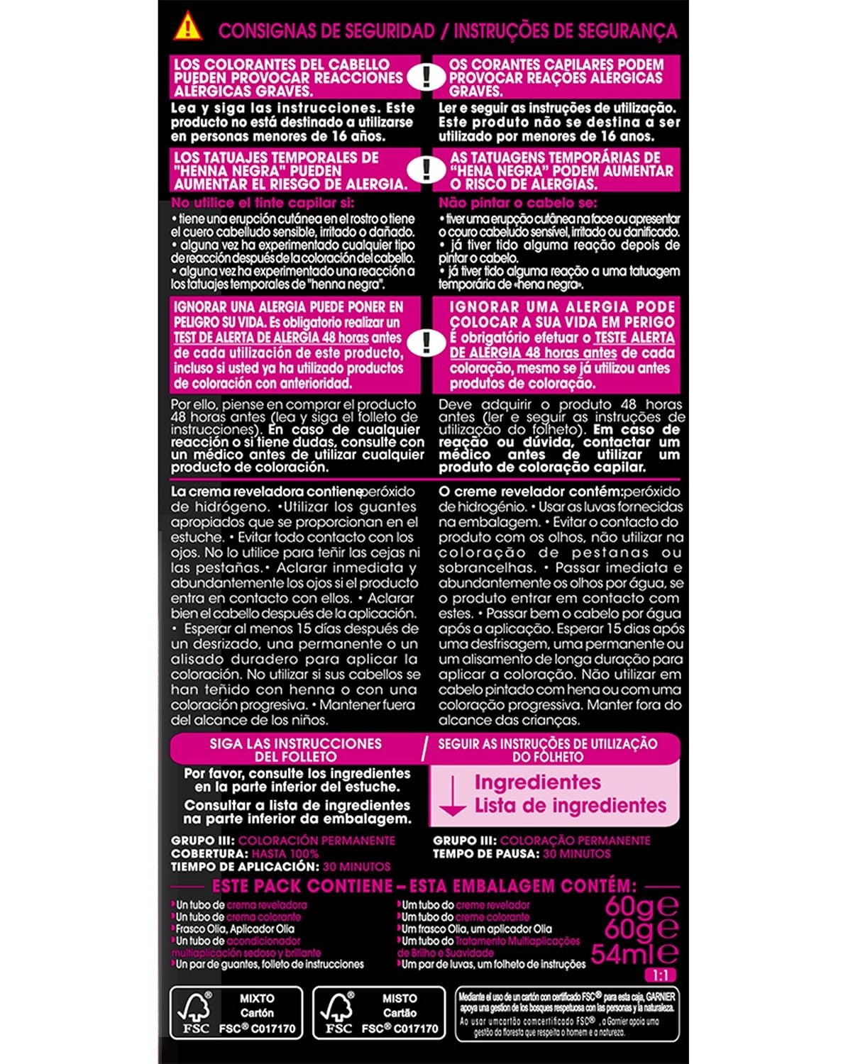 image:imageGarnier Olia Dauerhafte Haarfarbe ohne Ammoniak Mit pflegenden und natrlichen len Vollstndige Grauhaarabdeckung Permanente Coloration Nr 911 Khles Silber 1 Stck722 Bold Neon Pink