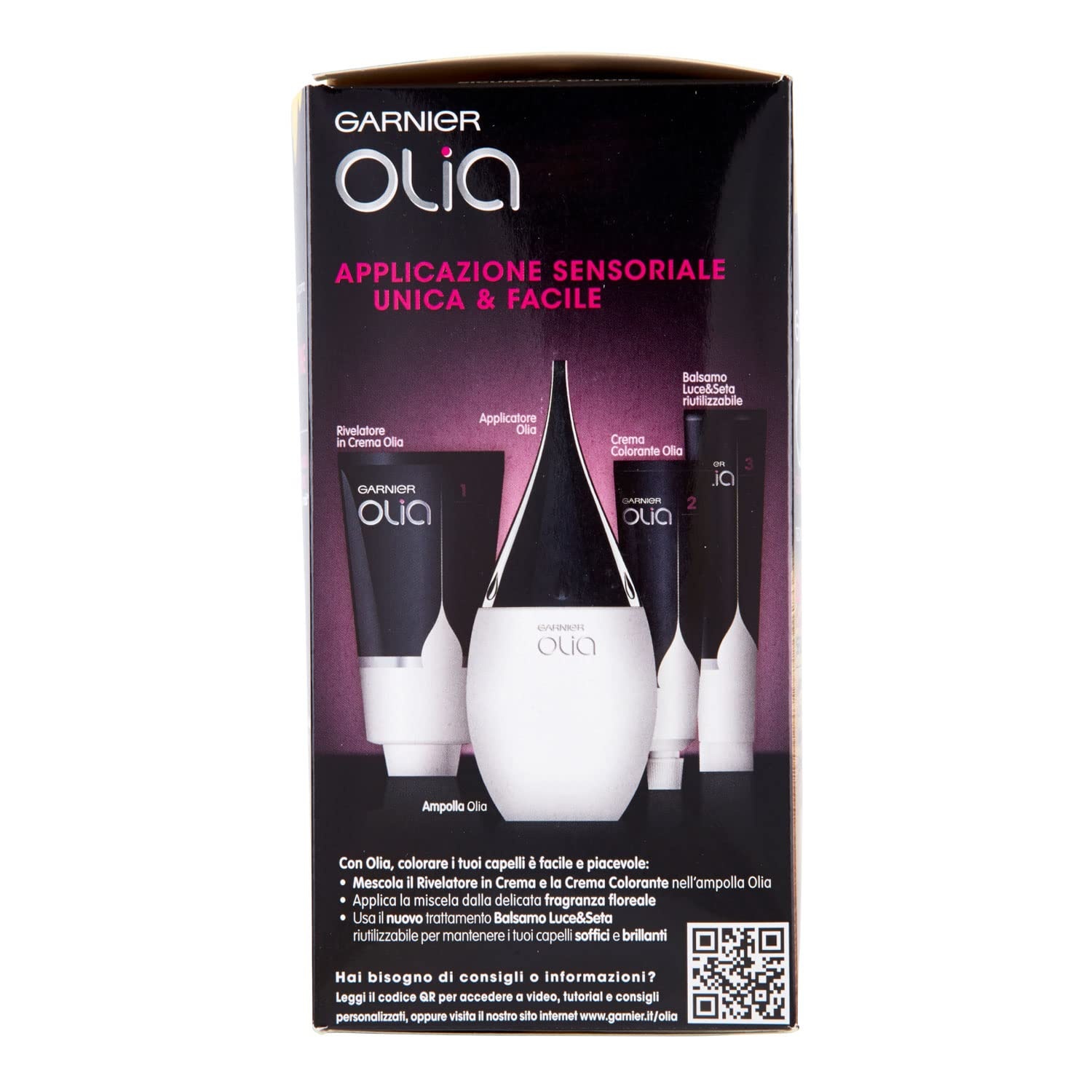 image:imageGarnier Olia Dauerhafte Haarfarbe ohne Ammoniak Mit pflegenden und natrlichen len Vollstndige Grauhaarabdeckung Permanente Coloration Nr 911 Khles Silber 1 Stck80 Hellblond