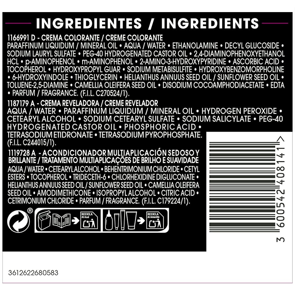 image:imageGarnier Olia Dauerhafte Haarfarbe ohne Ammoniak Mit pflegenden und natrlichen len Vollstndige Grauhaarabdeckung Permanente Coloration Nr 911 Khles Silber 1 StckGold Platinum 1032