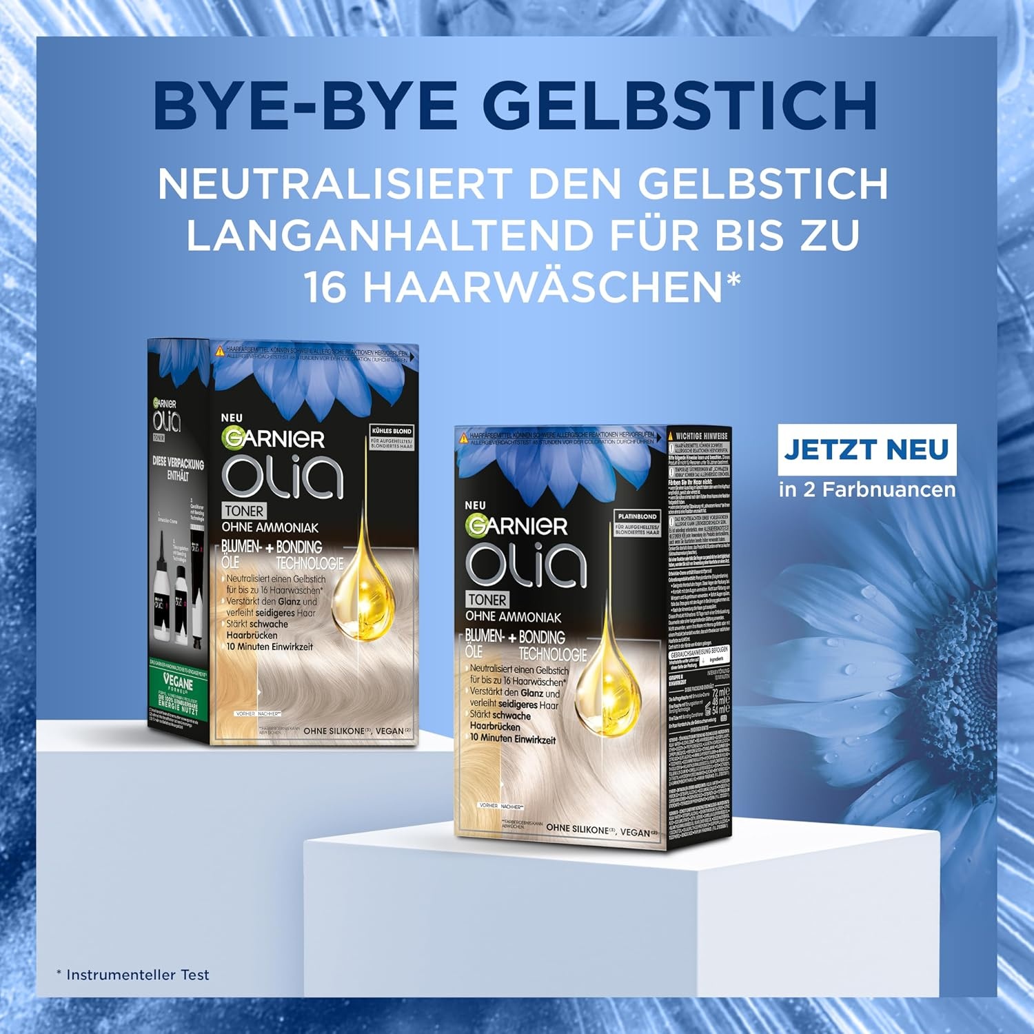 image:imageGarnier Olia Haartnung gegen Gelbstich 91 Khles Blond 1 Stck1001 Platinblond