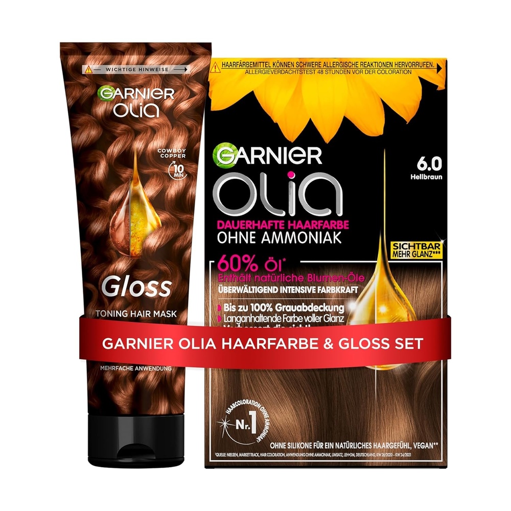 image:imageGarnier Olia Haarfarbe amp Gloss Set