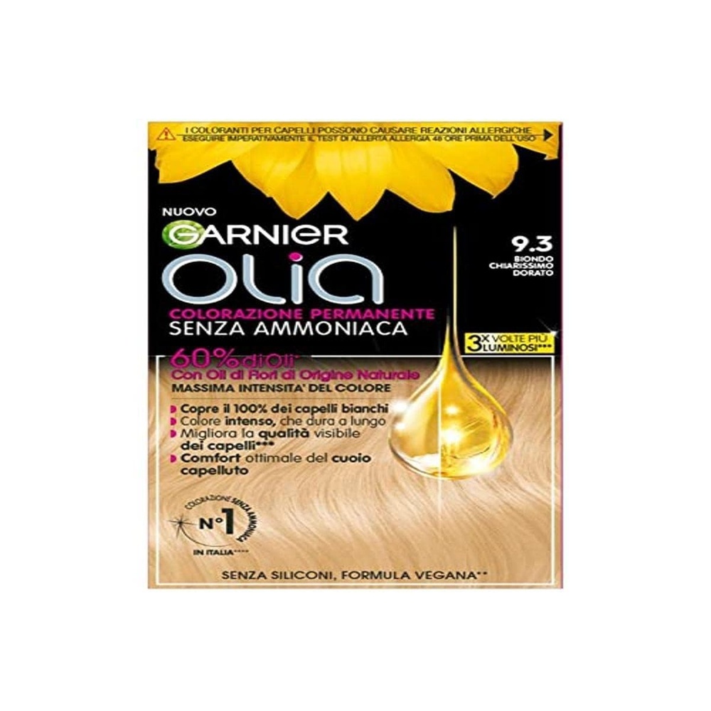 image:imageGarnier Olia Haarfarbe ohne Ammoniak deckt weies Haar GoldbraunHelles Goldblond