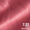 Garnier Olia Dauerhafte Haarfarbe ohne Ammoniak, Mit pflegenden und natürlichen Ölen, Vollständige Grauhaarabdeckung, Permanente Coloration, Nr. 9.11 Kühles Silber, 1 Stück(Rosa Intenso 7.22)
