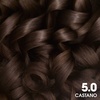 Garnier Olia Dauerhafte Haarfarbe ohne Ammoniak, Mit pflegenden und natürlichen Ölen, Vollständige Grauhaarabdeckung, Permanente Coloration, Nr. 9.11 Kühles Silber, 1 Stück(5.0 Castano)