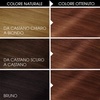 Garnier Olia Dauerhafte Haarfarbe ohne Ammoniak, Mit pflegenden und natürlichen Ölen, Vollständige Grauhaarabdeckung, Permanente Coloration, Nr. 9.11 Kühles Silber, 1 Stück(6.35 Castano Chiaro Cioccolato)