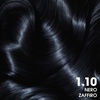 Garnier Olia Dauerhafte Haarfarbe ohne Ammoniak, Mit pflegenden und natürlichen Ölen, Vollständige Grauhaarabdeckung, Permanente Coloration, Nr. 9.11 Kühles Silber, 1 Stück(Nero Zaffiro 1.10)