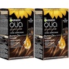 Garnier Haarfarbe Set für Strähnchen und Highlights in blondem Haar, Mit Blüten-Ölen und Tonerde, Ohne Ammoniak und Silikone, Bis zu 4 Stufen Aufhellung, Olia, Blond(224 g (2er Pack))
