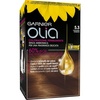 Garnier Olia Dauerhafte Haarfarbe ohne Ammoniak, Mit pflegenden und natürlichen Ölen, Vollständige Grauhaarabdeckung, Permanente Coloration, Nr. 9.11 Kühles Silber, 1 Stück(5.3 goldenes Braun)
