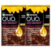 Garnier Olia Dauerhafte Haarfarbe ohne Ammoniak, Mit pflegenden und natürlichen Ölen, Vollständige Grauhaarabdeckung, Permanente Coloration, Nr. 9.11 Kühles Silber, 1 Stück(5.35 Schokoladenbraun)