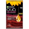 Garnier Olia Dauerhafte Haarfarbe ohne Ammoniak, Mit pflegenden und natürlichen Ölen, Vollständige Grauhaarabdeckung, Permanente Coloration, Nr. 9.11 Kühles Silber, 1 Stück(6.6 Intensives Kupfer)