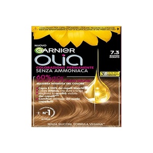 Garnier Olia Haarfarbe, ohne Ammoniak, deckt weißes Haar, Goldbraun(Goldblond)