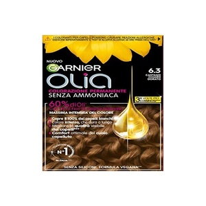 Garnier Olia Haarfarbe, ohne Ammoniak, deckt weißes Haar, Goldbraun(Hellbraun Gold)