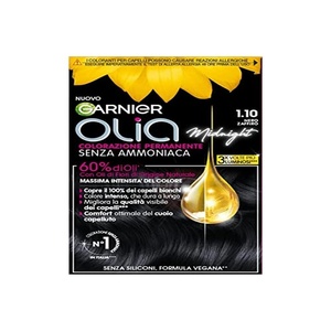 Garnier Olia Haarfarbe, ohne Ammoniak, deckt weißes Haar, Goldbraun(Schwarzer Saphir)