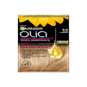 Garnier Olia Haarfarbe, ohne Ammoniak, deckt weißes Haar, Goldbraun(Sehr helles Blond)