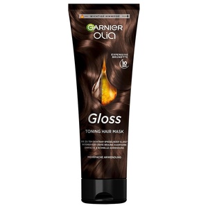 Olia Gloss, Toning Hair Mask, Repariert bis zu 1 Jahr Haarschäden, bis zu 72h sichtbarer Glanz, intensiviert die Haarfarbe bis zu 4 Haarwäschen, wie eine Haarmaske anwendbar, Scandi Blonde(Expensive Brunette)