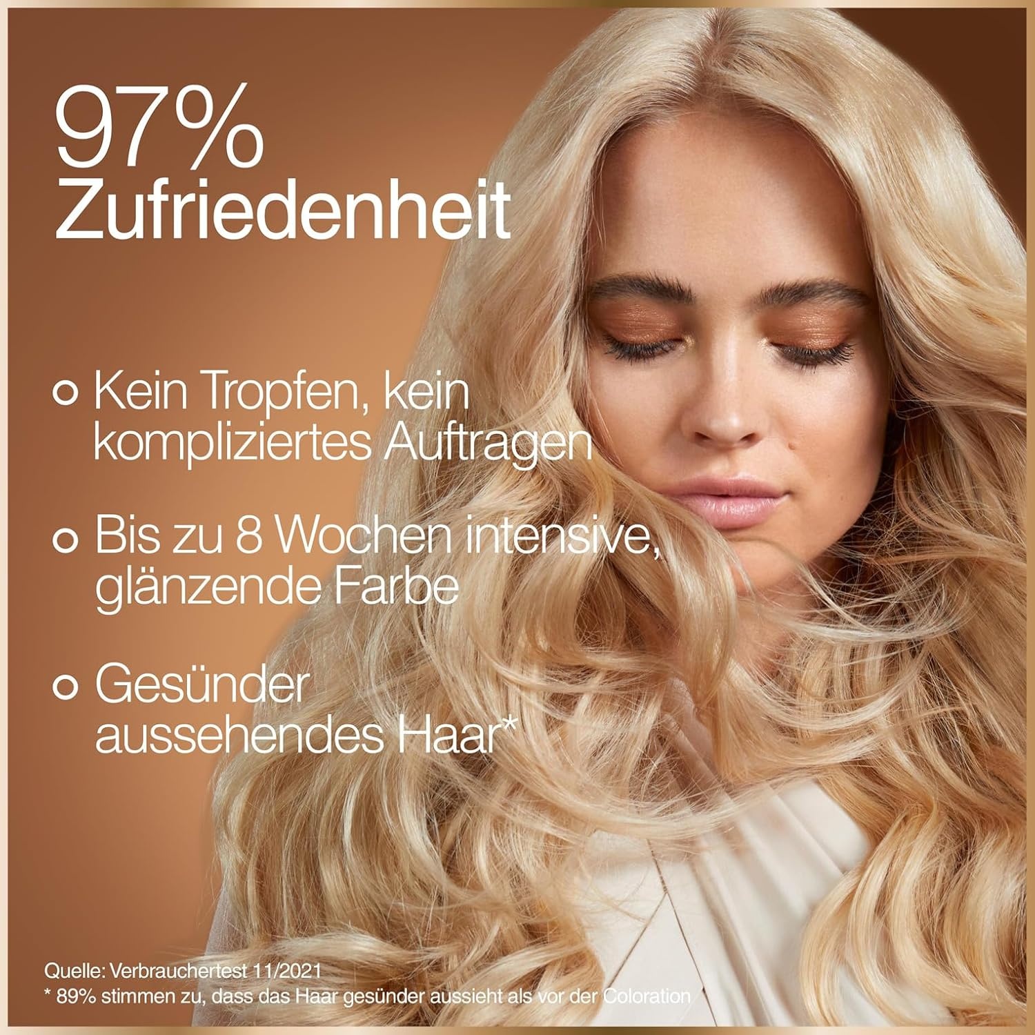 image:imageGarnier Dauerhafte Haarfarbe Haarfrbeset fr intensive und langanhaltende Haarfarbe Coloration fr bis zu 8 Wochen strahlende Farbe Ohne Ammoniak 415 Khles Kastanienbraun Good RefillKit415 Iced Chestnut Brown