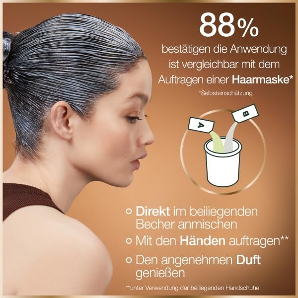 image:imageGarnier GOOD Dauerhafte Haarfarbe 60 Mochaccino Braun permanente Coloration ohne Ammoniak bis zu 100 Grauabdeckung bis 8 Wochen langanhaltende Farbe einfache Anwendung angenehmer Duft 1 Stk1014 Kamille