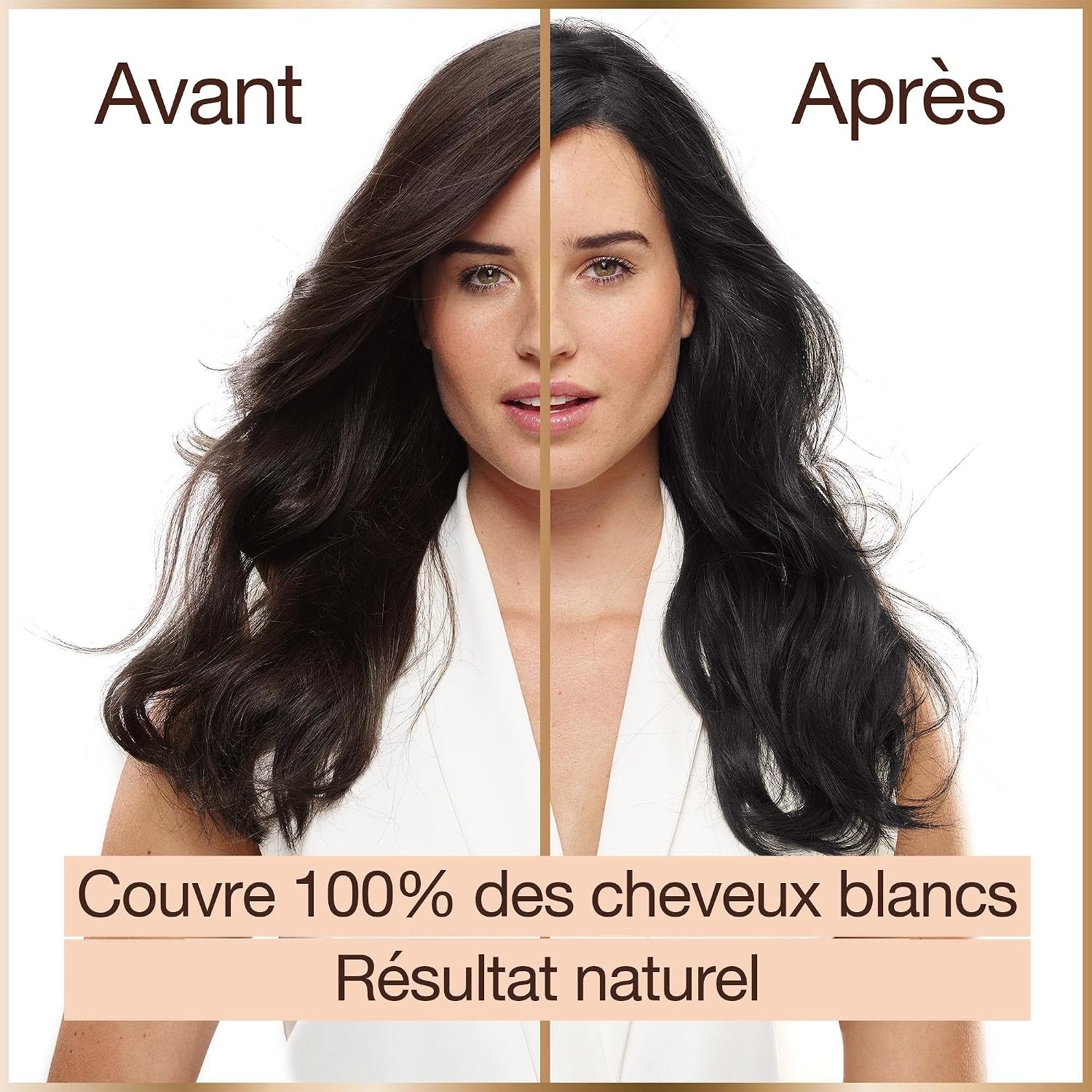 image:imageGarnier GOOD Dauerhafte Haarfarbe 60 Mochaccino Braun permanente Coloration ohne Ammoniak bis zu 100 Grauabdeckung bis 8 Wochen langanhaltende Farbe einfache Anwendung angenehmer Duft 1 StkTrffelbraun 20