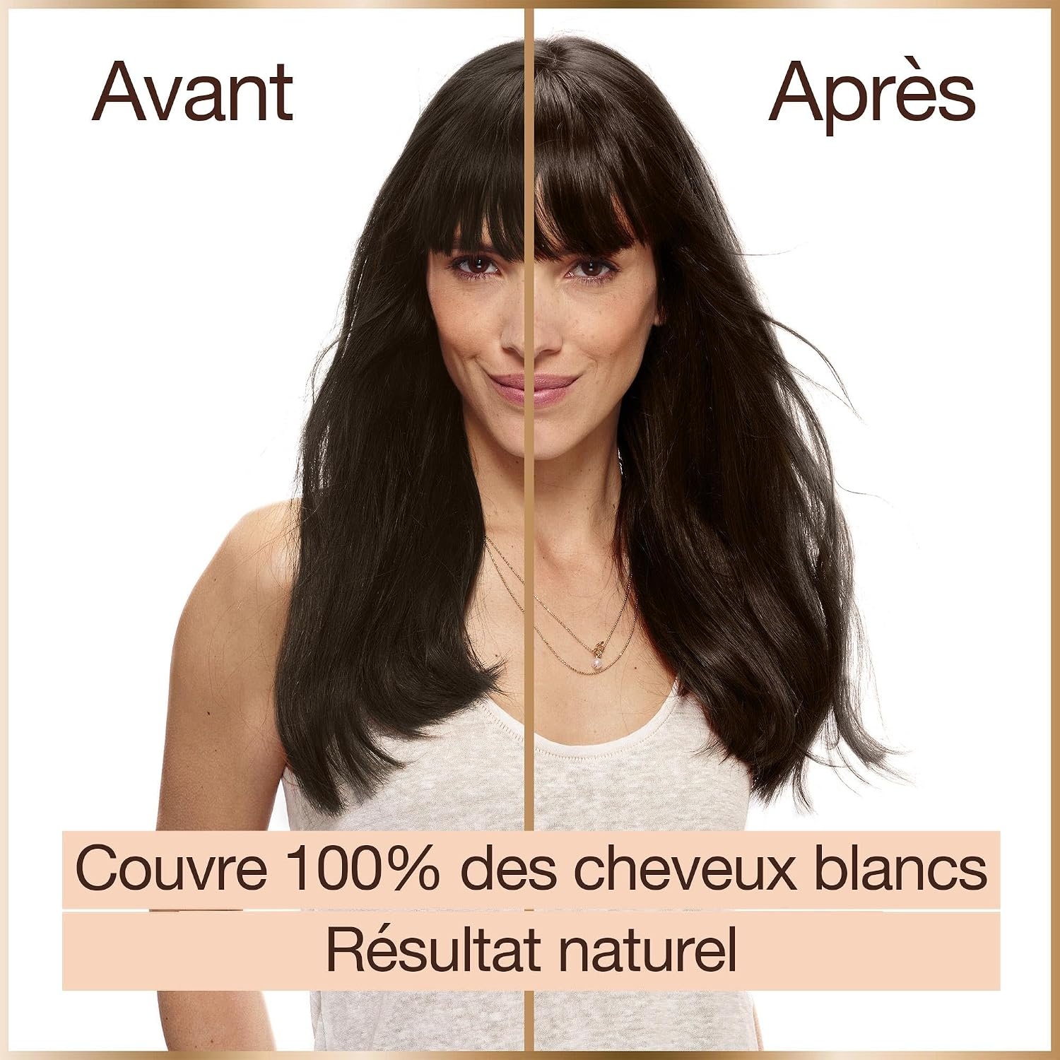 image:imageGarnier GOOD Dauerhafte Haarfarbe 60 Mochaccino Braun permanente Coloration ohne Ammoniak bis zu 100 Grauabdeckung bis 8 Wochen langanhaltende Farbe einfache Anwendung angenehmer Duft 1 StkKakaobraun 40