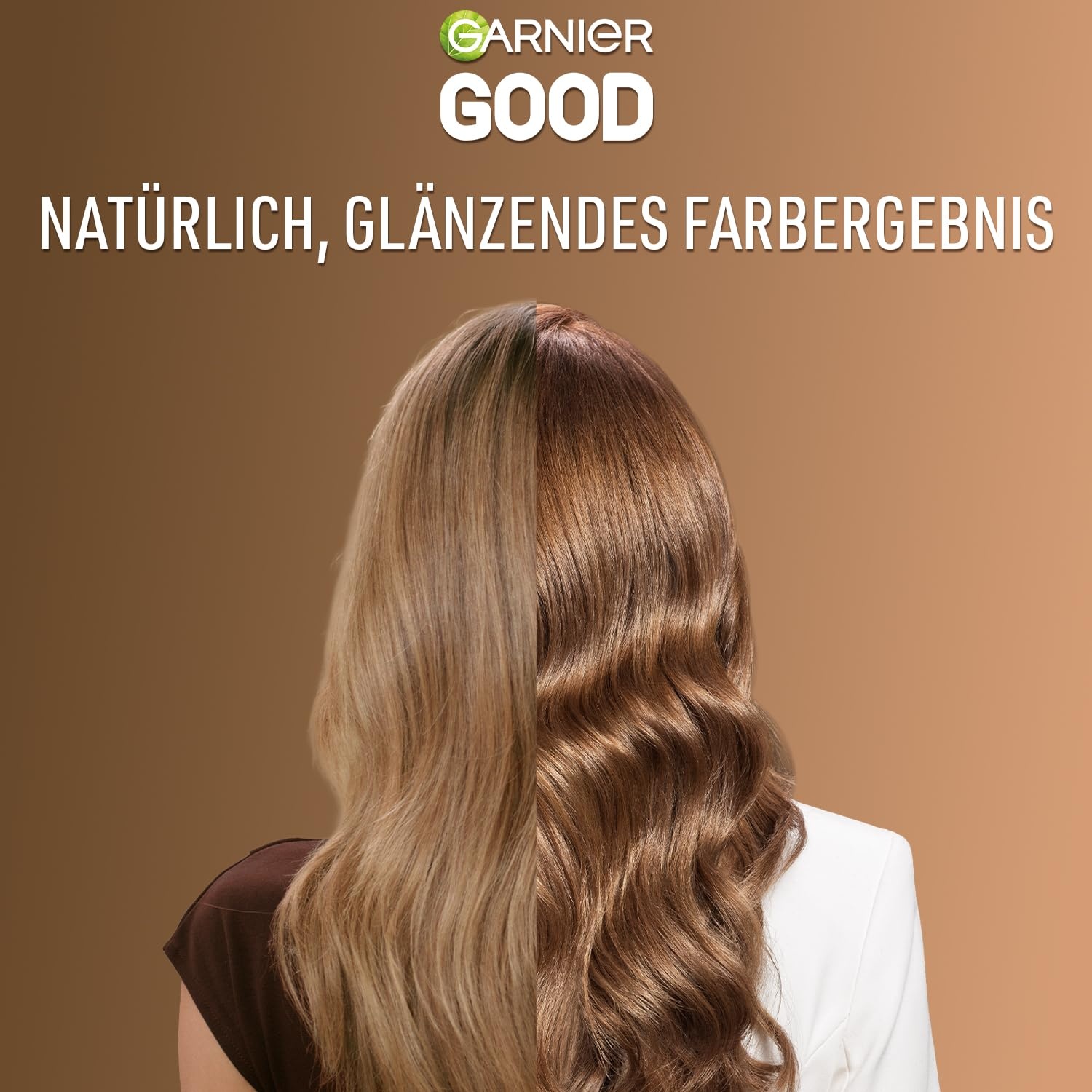 image:imageGarnier GOOD Dauerhafte Haarfarbe 60 Mochaccino Braun permanente Coloration ohne Ammoniak bis zu 100 Grauabdeckung bis 8 Wochen langanhaltende Farbe einfache Anwendung angenehmer Duft 1 Stk60 Mochaccino Braun