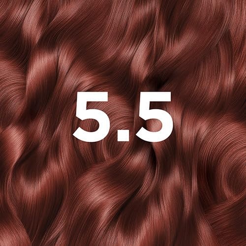 image:imageGarnier GOOD Dauerhafte Haarfarbe 60 Mochaccino Braun permanente Coloration ohne Ammoniak bis zu 100 Grauabdeckung bis 8 Wochen langanhaltende Farbe einfache Anwendung angenehmer Duft 1 StkAuburn Hibiscus Brwn