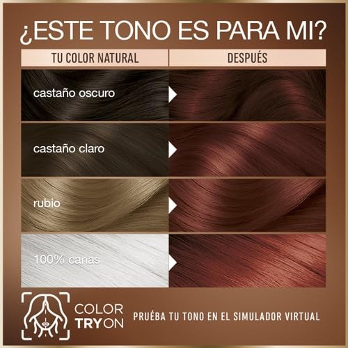 image:imageGarnier GOOD Dauerhafte Haarfarbe 60 Mochaccino Braun permanente Coloration ohne Ammoniak bis zu 100 Grauabdeckung bis 8 Wochen langanhaltende Farbe einfache Anwendung angenehmer Duft 1 StkAuburn Hibiscus Brwn