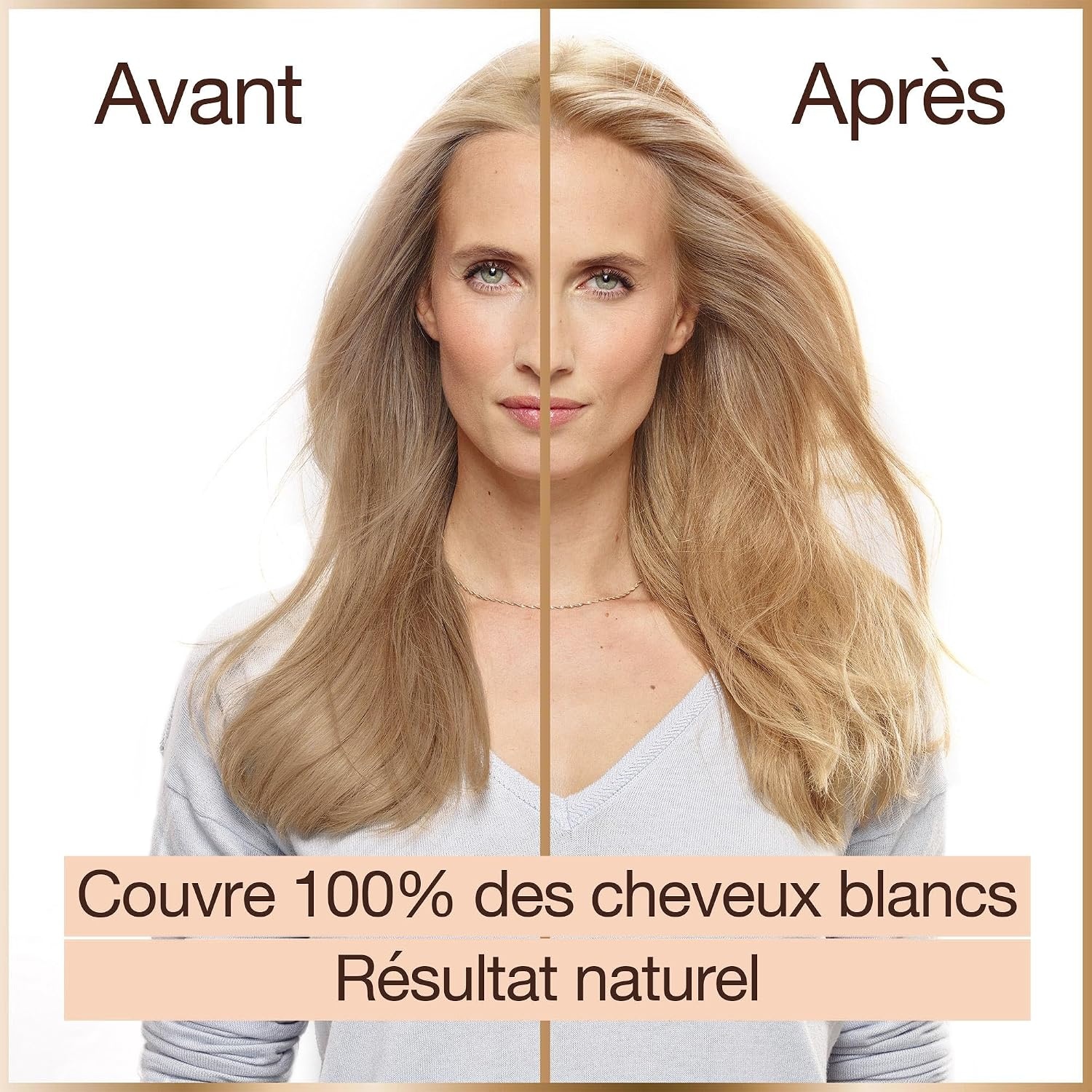 image:imageGarnier GOOD Dauerhafte Haarfarbe 60 Mochaccino Braun permanente Coloration ohne Ammoniak bis zu 100 Grauabdeckung bis 8 Wochen langanhaltende Farbe einfache Anwendung angenehmer Duft 1 StkBond Clair Vanille 91