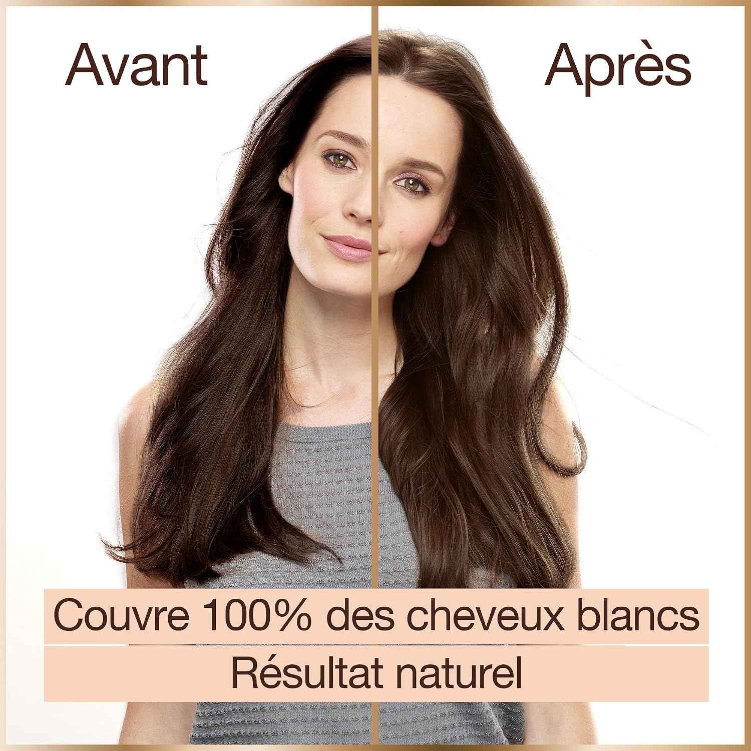 image:imageGarnier GOOD Dauerhafte Haarfarbe 60 Mochaccino Braun permanente Coloration ohne Ammoniak bis zu 100 Grauabdeckung bis 8 Wochen langanhaltende Farbe einfache Anwendung angenehmer Duft 1 StkHellbraun Kaffee 50