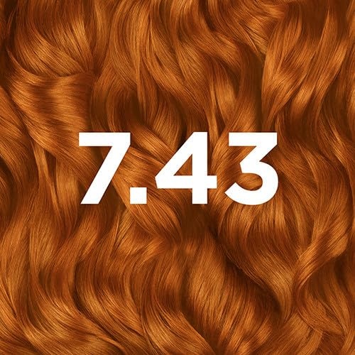 image:imageGarnier GOOD Dauerhafte Haarfarbe 60 Mochaccino Braun permanente Coloration ohne Ammoniak bis zu 100 Grauabdeckung bis 8 Wochen langanhaltende Farbe einfache Anwendung angenehmer Duft 1 StkTumeric Copper