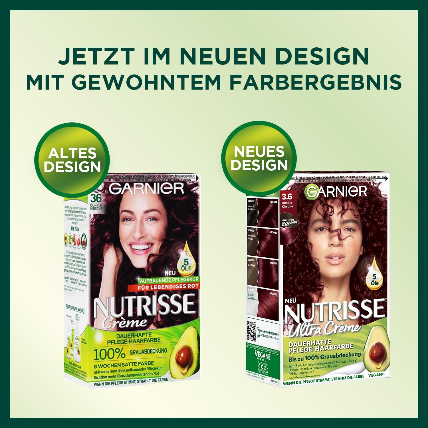 image:imageGarnier Nutrisse Dauerhafte PflegeHaarfarbe mit nhrenden Fruchtlen Coloration mit 8 Wochen Halt Ultra Crme Tnung 8N Nude Natrliches Blond36 Dunkle Kirsche