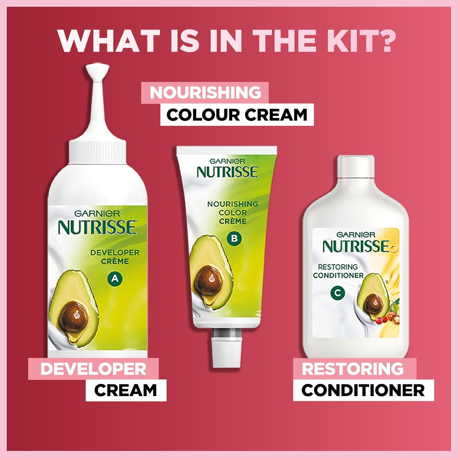 image:imageGarnier Nutrisse Dauerhafte PflegeHaarfarbe mit nhrenden Fruchtlen Coloration mit 8 Wochen Halt Ultra Crme Tnung 8N Nude Natrliches Blond521 Intensives Lila