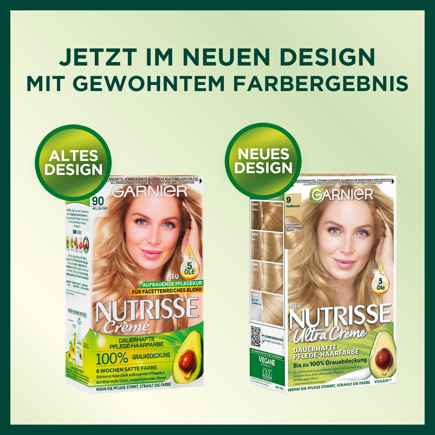 image:imageGarnier Nutrisse Dauerhafte PflegeHaarfarbe mit nhrenden Fruchtlen Coloration mit 8 Wochen Halt Ultra Crme Tnung 8N Nude Natrliches BlondHellblond