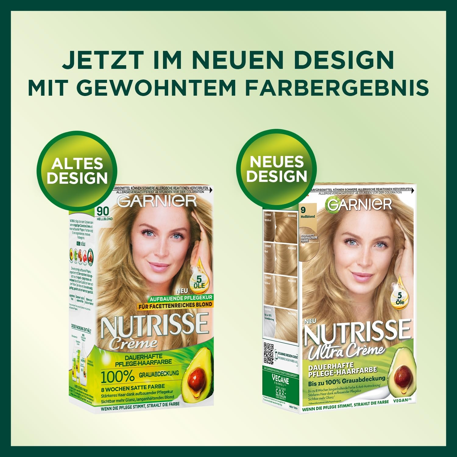 image:imageGarnier Nutrisse Dauerhafte PflegeHaarfarbe mit nhrenden Fruchtlen Coloration mit 8 Wochen Halt Ultra Crme Tnung 8N Nude Natrliches BlondHellblond