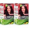 Garnier Nutrisse Dauerhafte Pflege-Haarfarbe mit nährenden Fruchtölen, Coloration mit 8 Wochen Halt, Ultra Crème Tönung, 8N Nude Natürliches Blond(2.60 Dunkles Mahagoni)