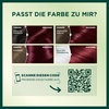Garnier Nutrisse Dauerhafte Pflege-Haarfarbe mit nährenden Fruchtölen, Coloration mit 8 Wochen Halt, Ultra Crème Tönung, 8N Nude Natürliches Blond(36 Dunkle Kirsche)