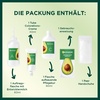 Garnier Nutrisse Dauerhafte Pflege-Haarfarbe mit nährenden Fruchtölen, Coloration mit 8 Wochen Halt, Ultra Crème Tönung, 8N Nude Natürliches Blond(53 Samtbraun)