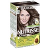 Garnier Nutrisse Creme Nr. 100 Extra Helles Naturblond, dauerhafte Pflege-Haarfarbe, mit nährenden Fruchtölen, 100% Grauabdeckung(5.0 Mocca)