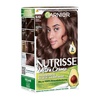 Garnier Nutrisse Creme Nr. 100 Extra Helles Naturblond, dauerhafte Pflege-Haarfarbe, mit nährenden Fruchtölen, 100% Grauabdeckung(5.12 Kühles Hellbraun)