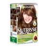 Garnier Nutrisse Dauerhafte Pflege-Haarfarbe mit nährenden Fruchtölen, Coloration mit 8 Wochen Halt, Ultra Crème Tönung, 8N Nude Natürliches Blond(53 Samtbraun)