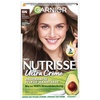 Garnier Nutrisse Dauerhafte Pflege-Haarfarbe mit nährenden Fruchtölen, Coloration mit 8 Wochen Halt, Ultra Crème Tönung, 8N Nude Natürliches Blond(6N Nude Natürliches Dunkelblond)