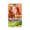 Garnier Nutrisse Dauerhafte Pflege-Haarfarbe mit nährenden Fruchtölen, Coloration mit 8 Wochen Halt, Ultra Crème Tönung, 8N Nude Natürliches Blond(7.40 Copper Passion)