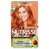Garnier Nutrisse Dauerhafte Pflege-Haarfarbe mit nährenden Fruchtölen, Coloration mit 8 Wochen Halt, Ultra Crème Tönung, 8N Nude Natürliches Blond(7.40 Strahlendes Kupfer (Rot))
