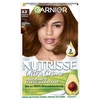 Garnier Nutrisse Dauerhafte Pflege-Haarfarbe mit nährenden Fruchtölen, Coloration mit 8 Wochen Halt, Ultra Crème Tönung, 8N Nude Natürliches Blond(Gold-Braun)