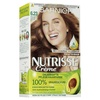 Garnier Nutrisse Dauerhafte Pflege-Haarfarbe mit nährenden Fruchtölen, Coloration mit 8 Wochen Halt, Ultra Crème Tönung, 8N Nude Natürliches Blond(Helles Saphir Braun)