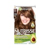 Garnier Nutrisse Dauerhafte Pflege-Haarfarbe mit nährenden Fruchtölen, Coloration mit 8 Wochen Halt, Ultra Crème Tönung, 8N Nude Natürliches Blond(Macadamia/Golden Brown)