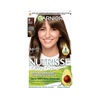 Garnier Nutrisse Dauerhafte Pflege-Haarfarbe mit nährenden Fruchtölen, Coloration mit 8 Wochen Halt, Ultra Crème Tönung, 8N Nude Natürliches Blond(Mocha Brown)