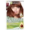 Garnier Nutrisse Dauerhafte Pflege-Haarfarbe mit nährenden Fruchtölen, Coloration mit 8 Wochen Halt, Ultra Crème Tönung, 8N Nude Natürliches Blond(Schoko-Braun)