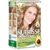 Garnier Nutrisse Dauerhafte Pflege-Haarfarbe mit nährenden Fruchtölen, Coloration mit 8 Wochen Halt, Ultra Crème Tönung, 8N Nude Natürliches Blond(Vanille Blond)